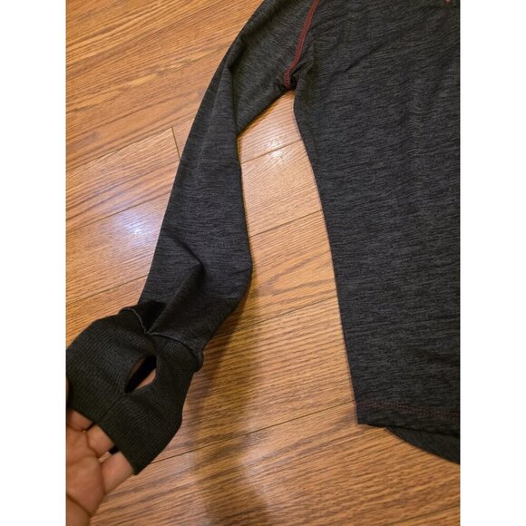 Oklahoma Sooners Colosseum 1/4 Zip Mens M Long Sleeve Pullover Dk‎ Gray Thumb - Picture 7 of 8